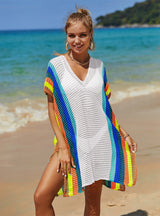 Beach Rainbow Holiday Bikini Cover Up