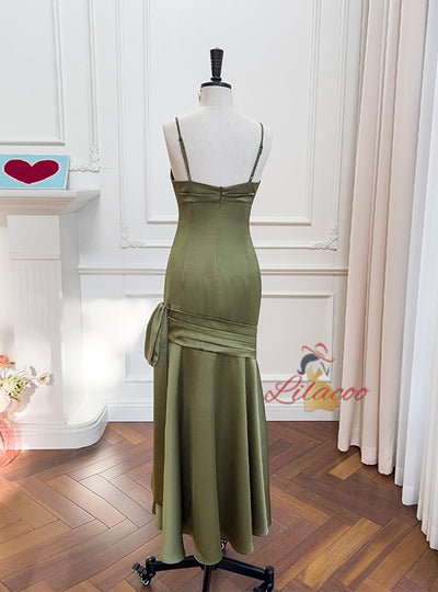 Sexy Suspender Slim Evening Dress