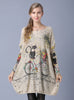Pullover Loose Printed Sweater