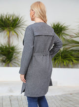 Long Sleeve Coat Loose Windbreaker Coat