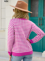 Round Neck Pullover Sweater