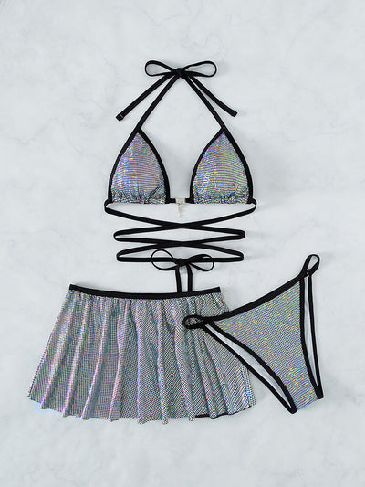 Sexy Rope Slim Beach Bkini Set