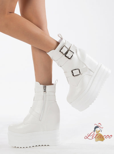 High-heeled Thick Soles Boots Shoes