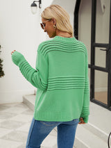 Women Long Sleeve Pullover Sweater