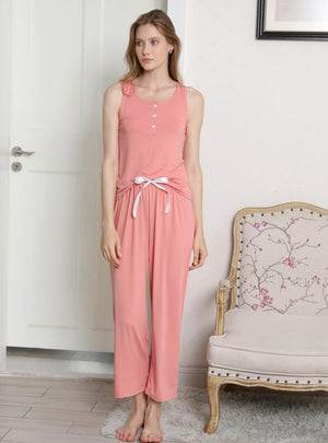 Sling Vest Trousers Home Pajamas