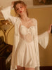 Lotus Leaf Comfortable Suspender Nightdress Suit