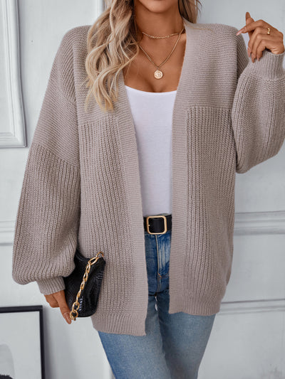 Casual Loose Knit Sweater Cardigan Coat