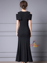 Fuchsia Crystal Mother Of The Bride Dress