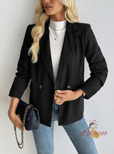 Fashion Leisure Black Jacket