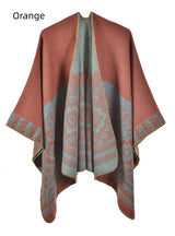 Women Warm Shawl Cloak Scarf