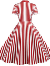 Short-sleeved Butterfly Knot Dress