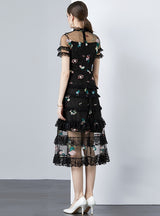 Floral Gauze Fairy Party Dress