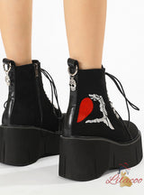 High-heeled Thick Platform Boots