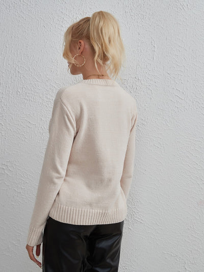 Women Love Simple Fashion Sweater