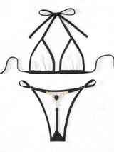 Tie-up Halter Two Piece Bikini