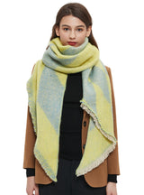 Women Rhombic Bevel Scarf