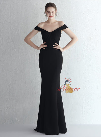 Sexy Off the Shoulder Prom Dress