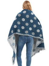 Polk Bevel Scarf Padded Shawl