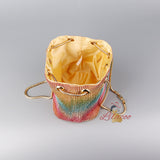 Portable Dinner Bag Rainbow Diamond Bag