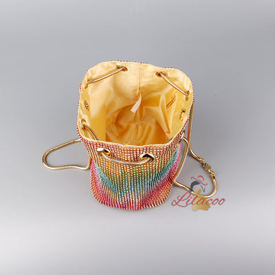 Portable Dinner Bag Rainbow Diamond Bag