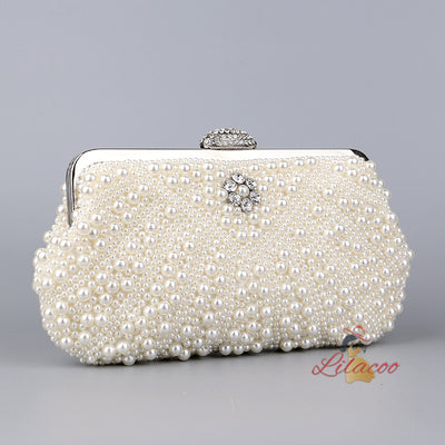 Women Banquet Bag Pearl Handbag