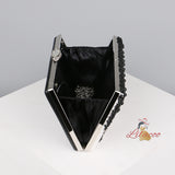 Black Beading Evening Bags