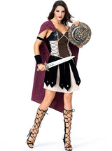 Halloween Spartan Female Warrior Role-playing Costume