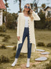 Loose Long Sleeve Pocket Button Coat