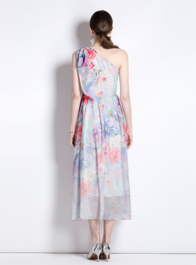 Holiday Beach Retro Floral Dress