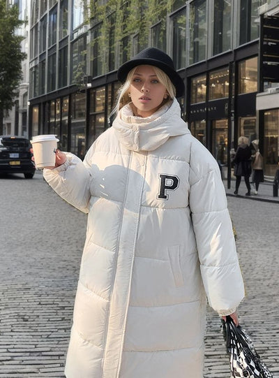 Medium and Long Over-the-knee Loose Padded Jacket