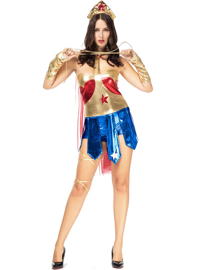 Halloween Wonder Woman Costume Cosplay