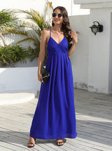 Summer Lace Cross Suspender Dress