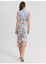 Heavy Industry Three-dimensional Flower Dress