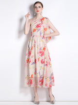 Holiday Beach Retro Floral Dress
