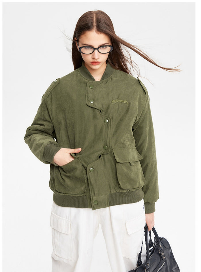 Retro Padded Loose Cotton-padded Jacket