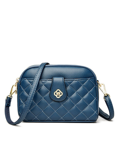 Mini Shoulder Messenger Bag Rhombic Handbag