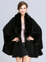 Large Knit Shawl Cardigan Cloak Shawl