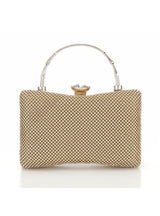 Diamond-encrusted Shoulder Handbag