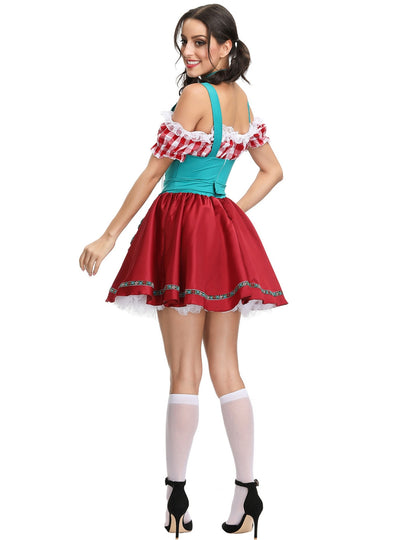 Germany Halloween Costume Maid Clothes