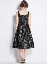 Women Heavy-duty Jacquard Dress