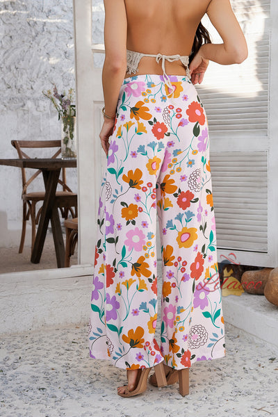 Bohemian Printed Casual Pants