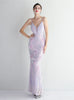 Mermaid Sequins Spaghetti Straps Prom Dress