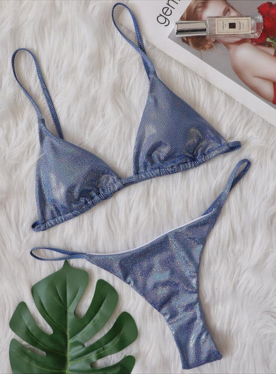 Sexy Shiny Crystal Diamond Swimsuit