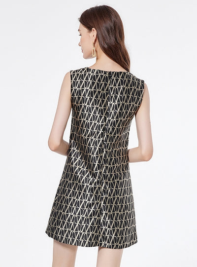 Heavy Embroidery Beaded Flower Dress