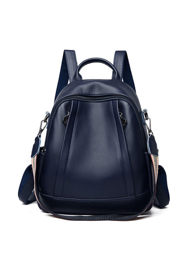 Large Capacity Wide Shoulder Strap Backpack