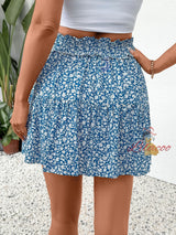 Women Print Floral Skirt