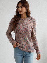 Round Neck Little Knitted Sweater