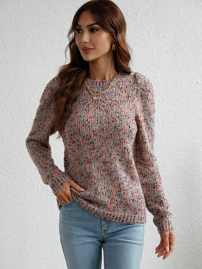Round Neck Little Knitted Sweater