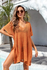 Beach Openwork Beach Bikini Cover Up