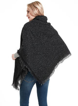 Thickened Shawl Prickly Square Scarf